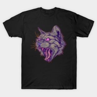 Hissy Kitty de-saturated T-Shirt